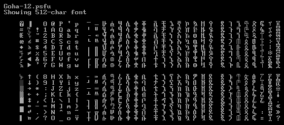 Screenshot of Goha-12.psfu