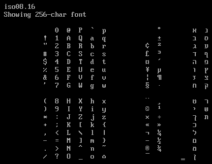 Screenshot of iso08.16